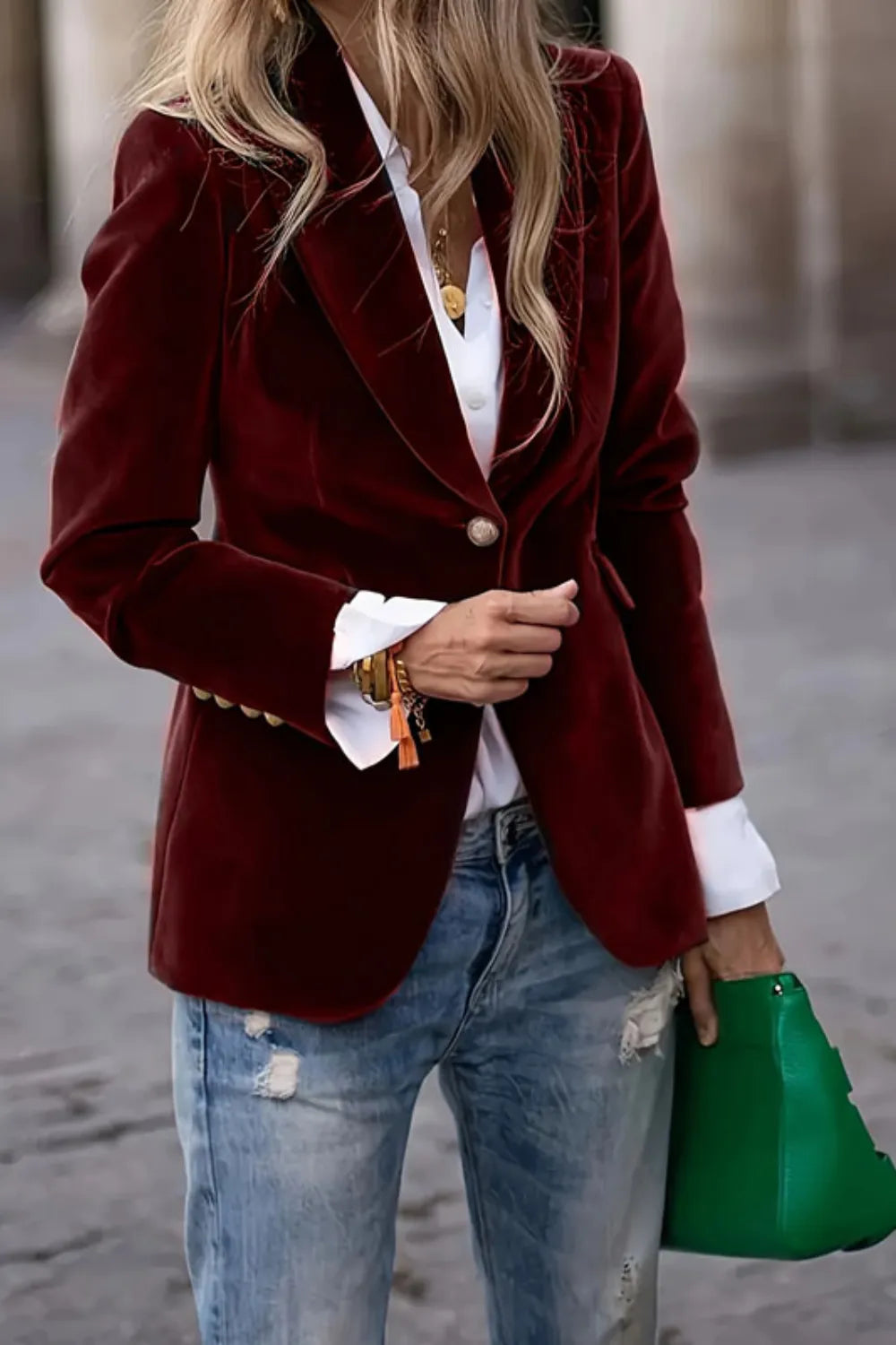 Burgundy / S
